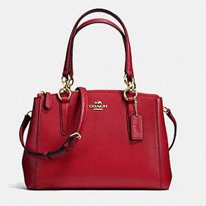 Coach Mini Christie Carryall - True Red